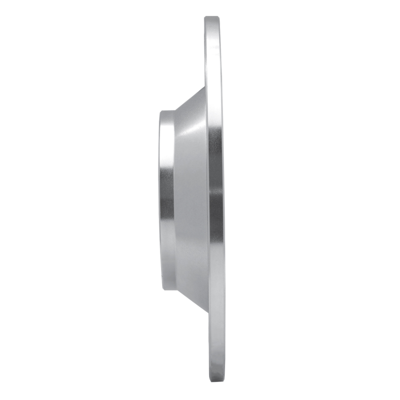 Audi A6 Quattro Brake Rotor (1) - Rear Left - R1 Concepts - Drilled & Slotted - Silver - `05-`11